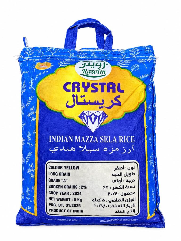 Rawim Crystal Indian Sela Rice 4x10 kgs