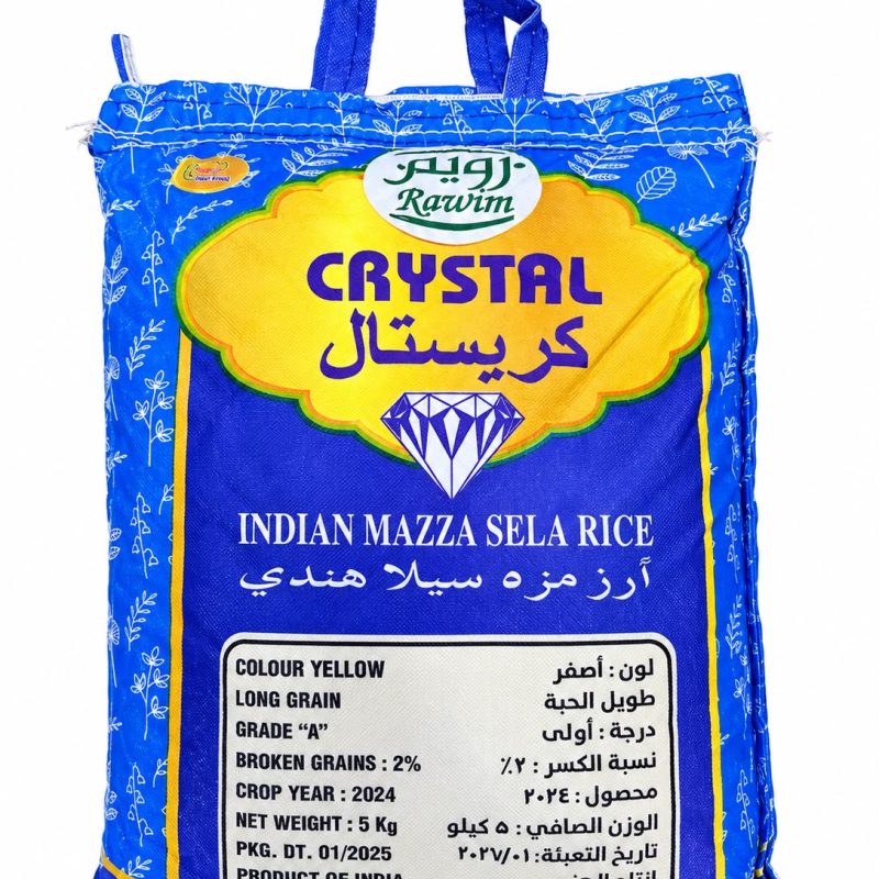 Rawim Crystal Indian Sela Rice 4x10 kgs