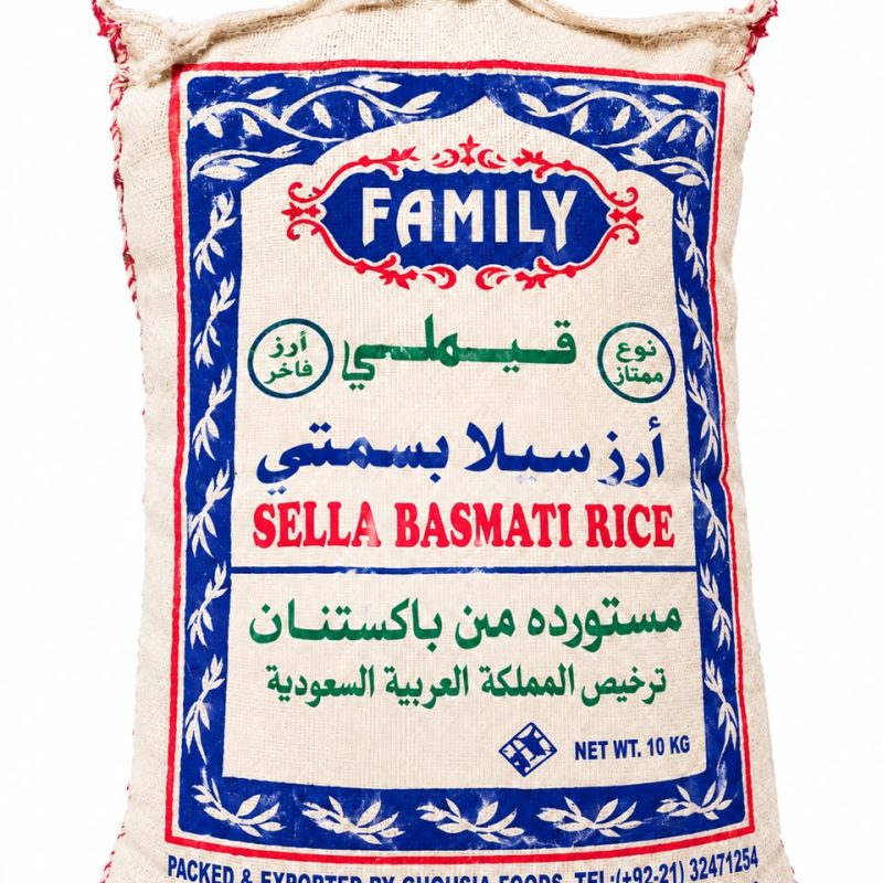 Family Sela Basmati Rice  4x10kgs